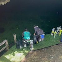 Hallan muerto a buzo argentino en cenote de Yucatán; quedó atrapado a 28 metros de profundidad