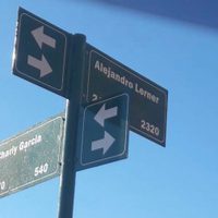 La nueva esquina en Plottier, Lerner y García, causó furor en redes