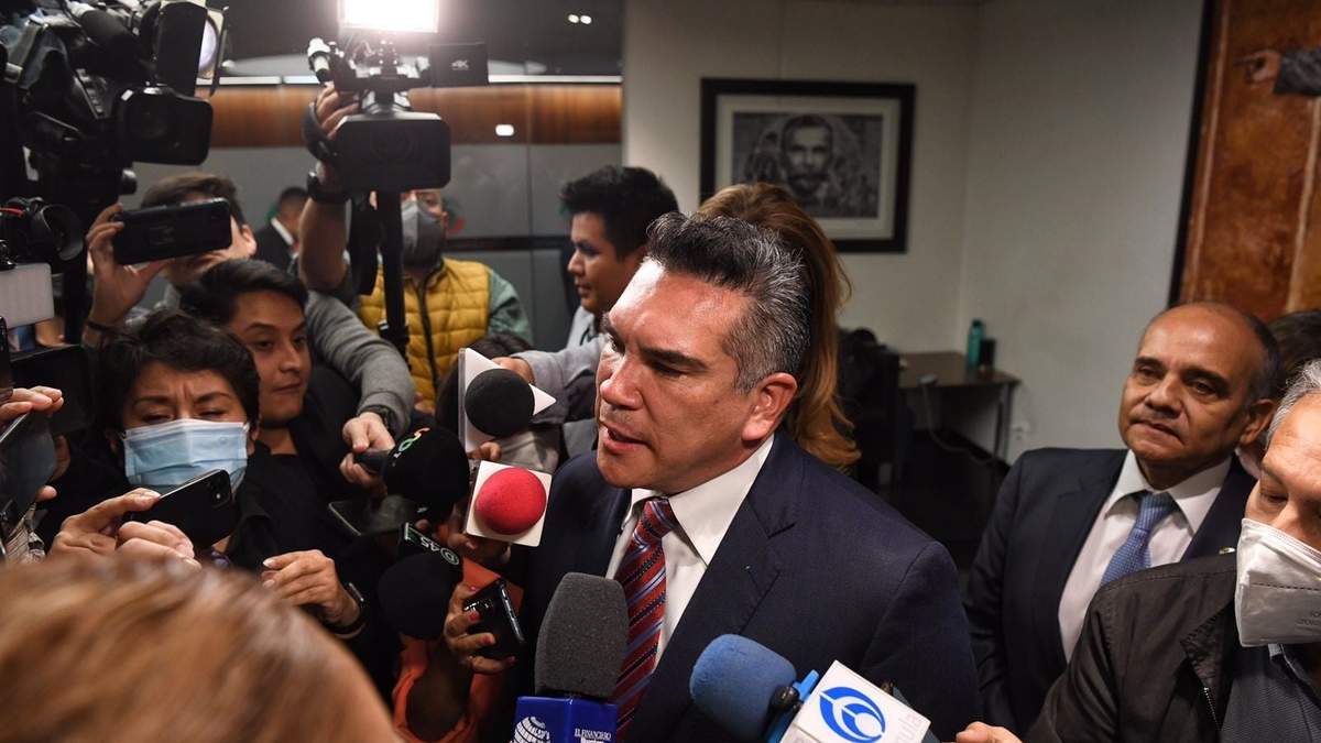 El diputado Alejandro Moreno, líder nacional del PRI