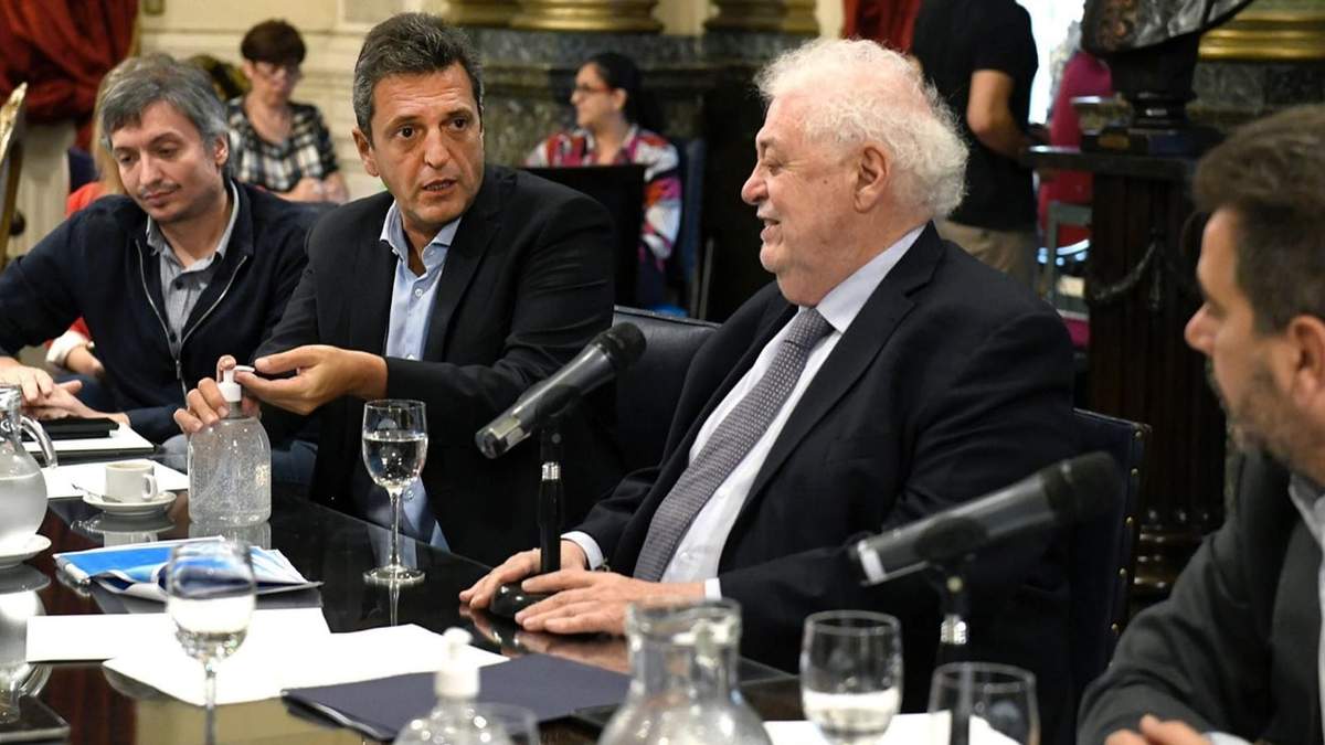 Kirchner, Massa, González García y Ritondo. Fuente: (Twitter)