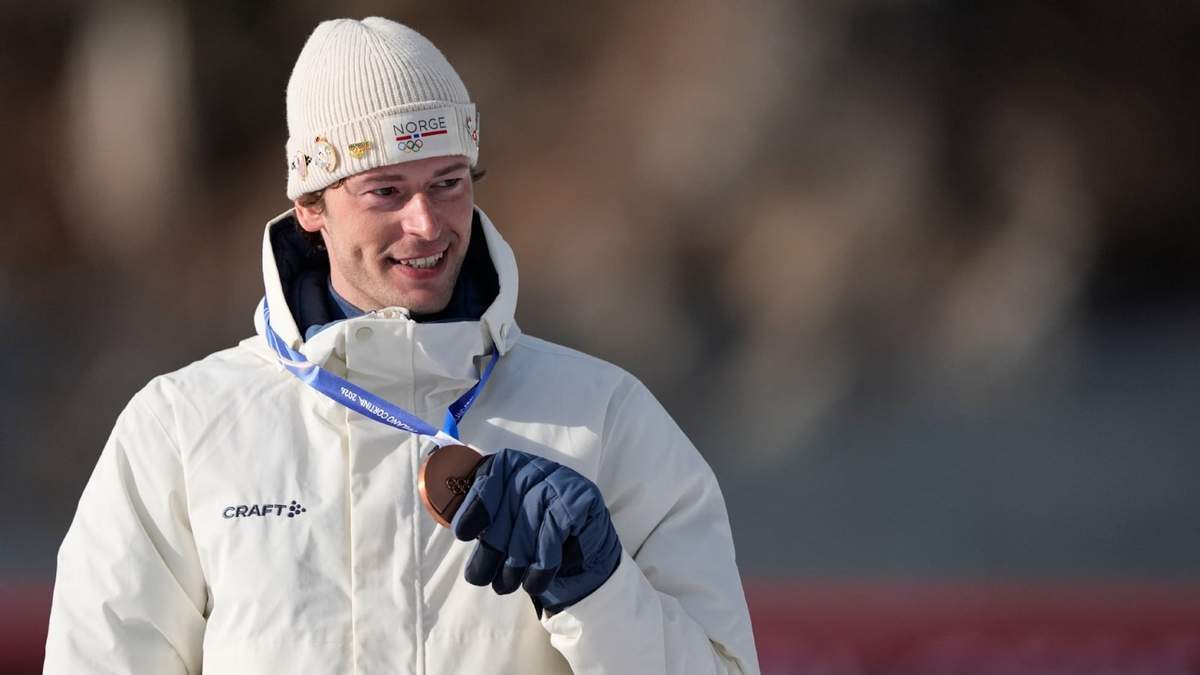 El biatleta noruego Surla Holm Laegreid
