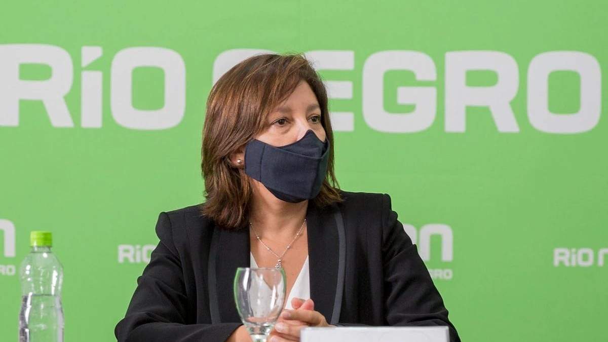 Arabela Carreras, gobernadora de Río Negro. Fuente: (Twitter)