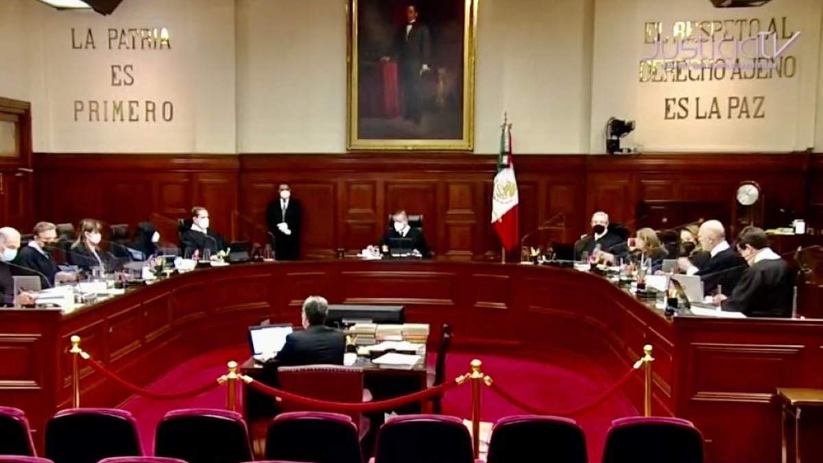 El pleno de la Suprema Corte de Justicia de la Nación (SCJN)