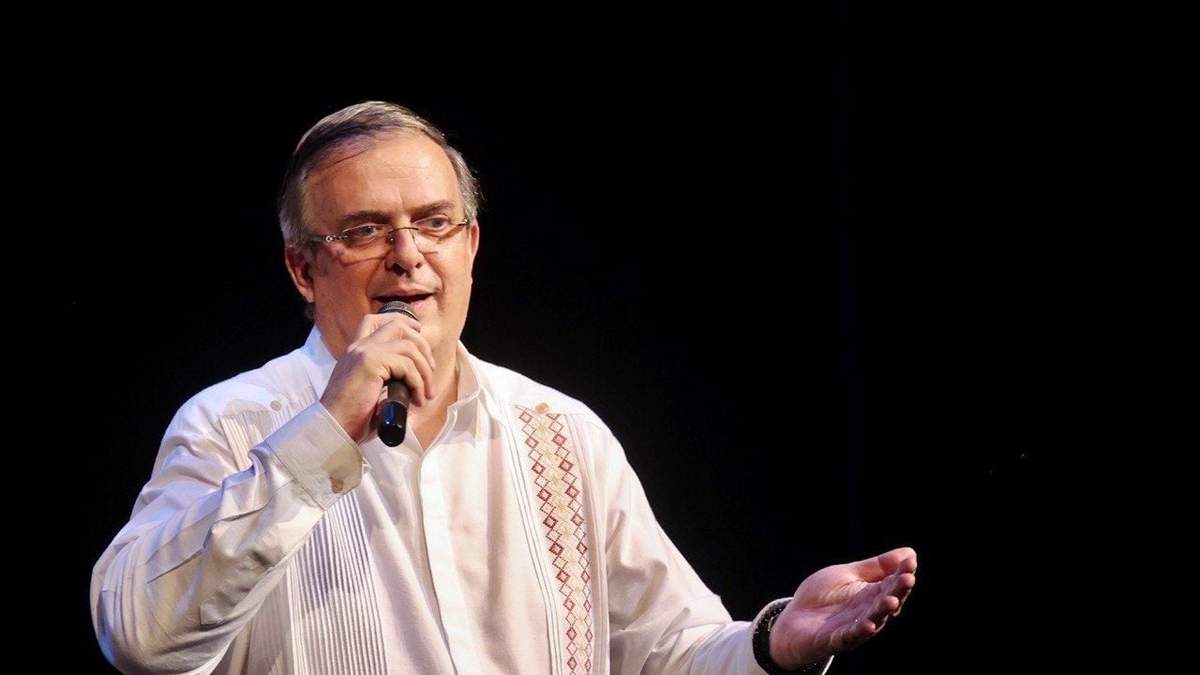 Ebrard. En campaña