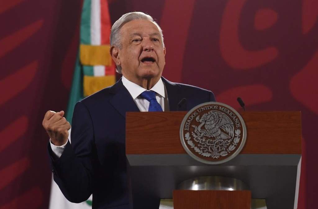 El presidente Andrés Manuel López Obrador en la mañanera