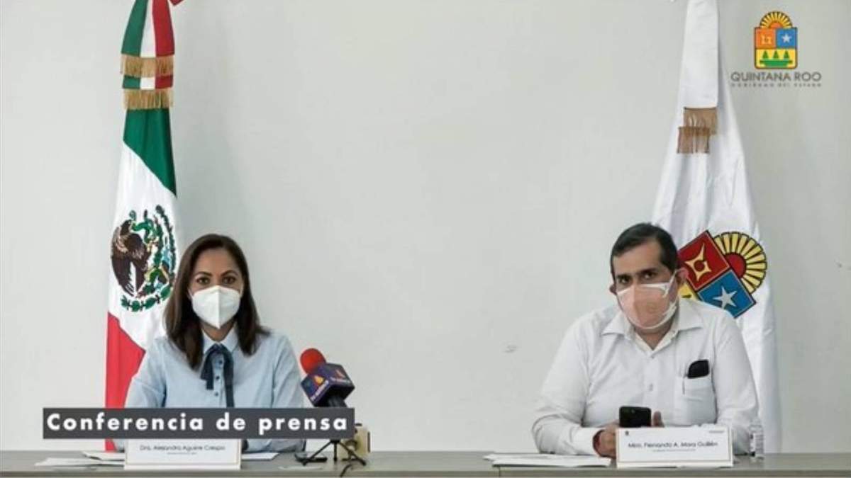 La Secretaría de Salud de Quintana Roo, Alejandra Aguirre