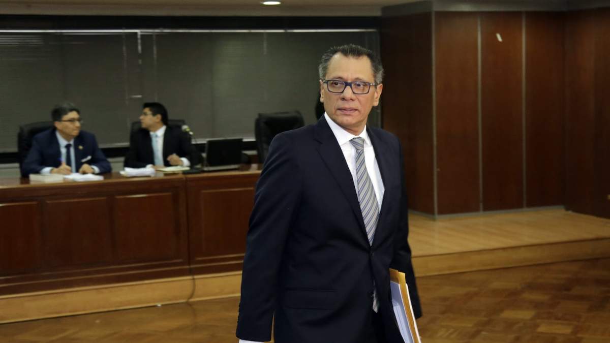 El exvicepresidente de Ecuador, Jorge Glas