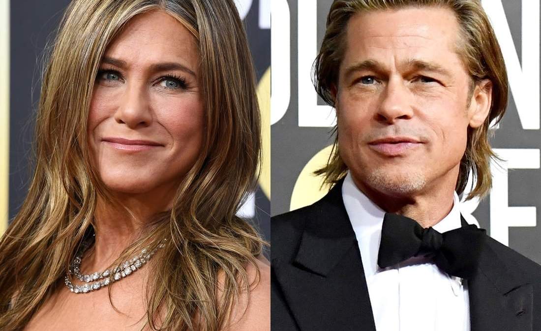 Jennifer Aniston - Brad Pitt (Fuente: Instagram)
