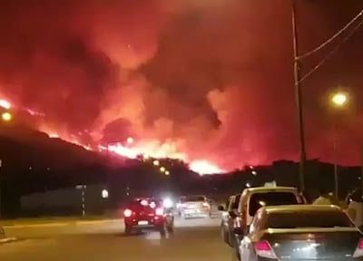 "Esquel en llamas": Bomberos continúan trabajando