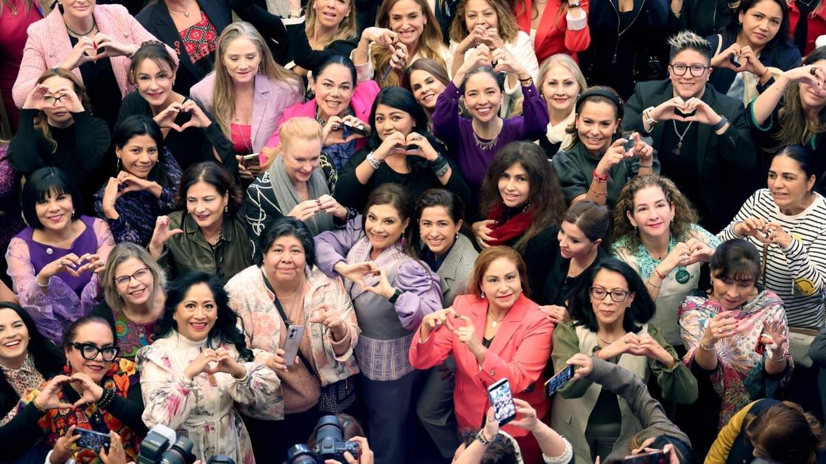 Clara Brugada en la presentación del Programa de Autonomía Económica de las Mujeres