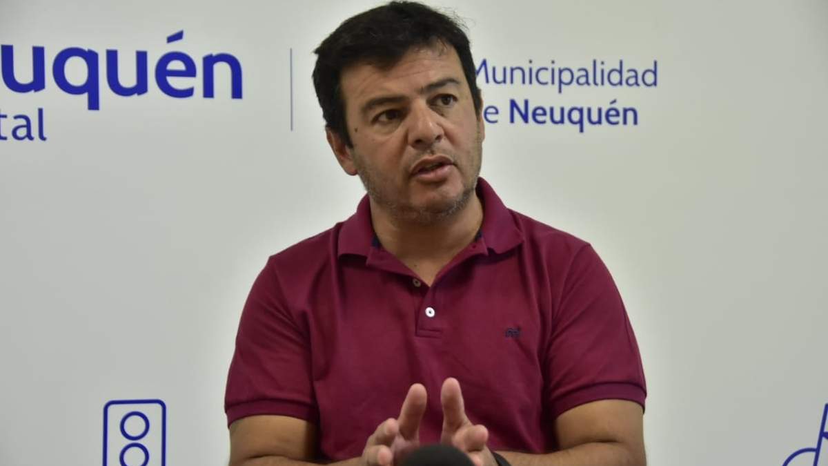 Santiago Morán, secretario de Movilidad y Servicios al Ciudadano de Neuquén. Fuente: (Redes sociales)