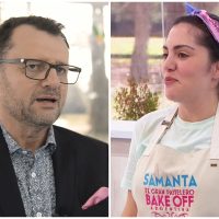 "Suerte chiquita": el mensaje de Christophe Krywonis a Samanta tras su actitud en "Bake Off"