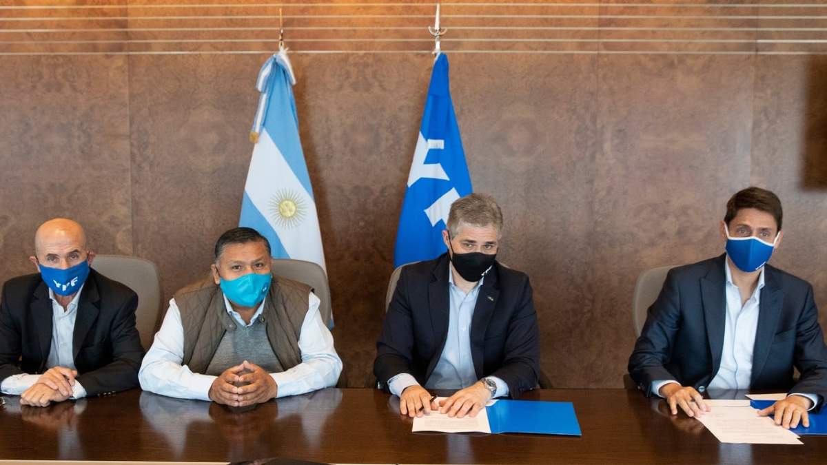 YPF anunció una inversión millonaria para Chubut. Fuente: (Twitter)