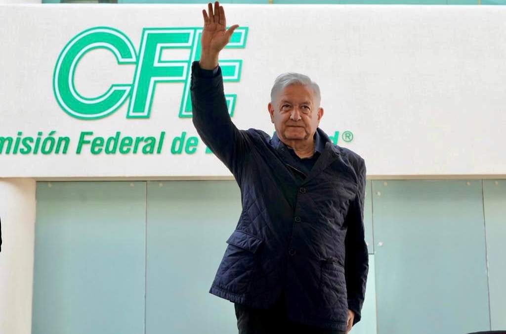 El presidente López Obrador envió al Congreso la reforma eléctrica para que la CFE sea empresa pública