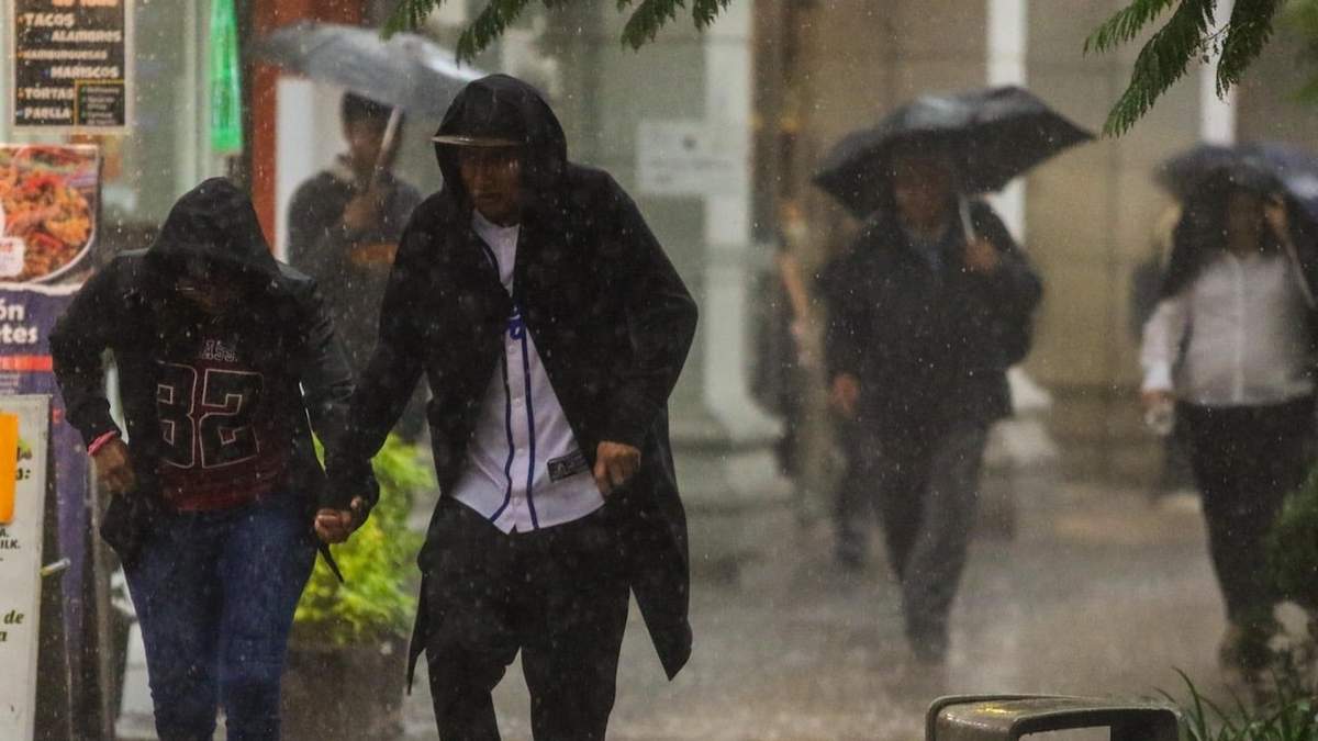 Continuarán las lluvias intensas