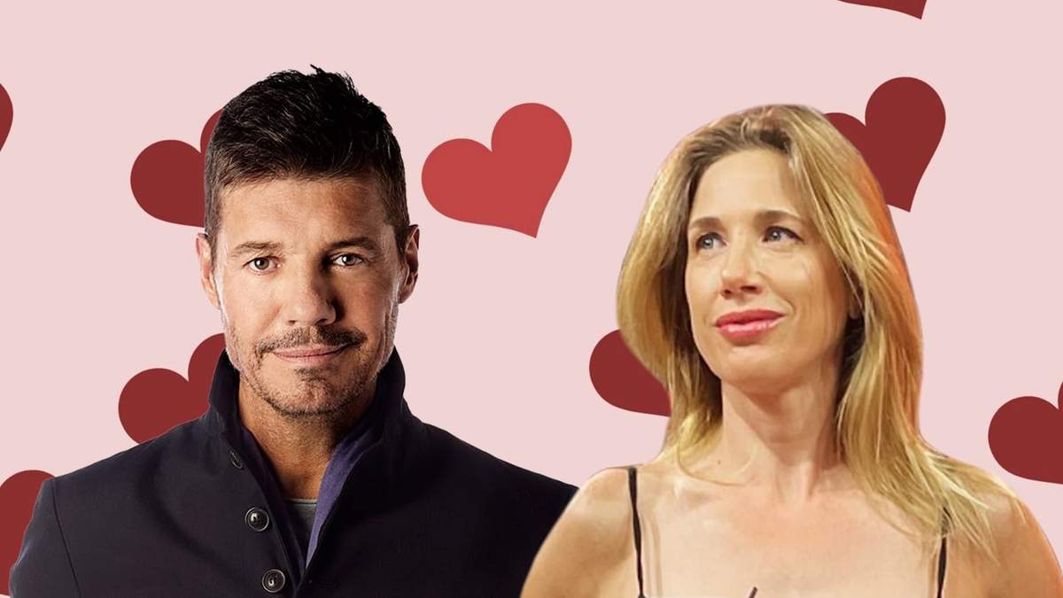 Marcelo Tinelli y Alina Moine. Fuente: (Minuto Neuquén)