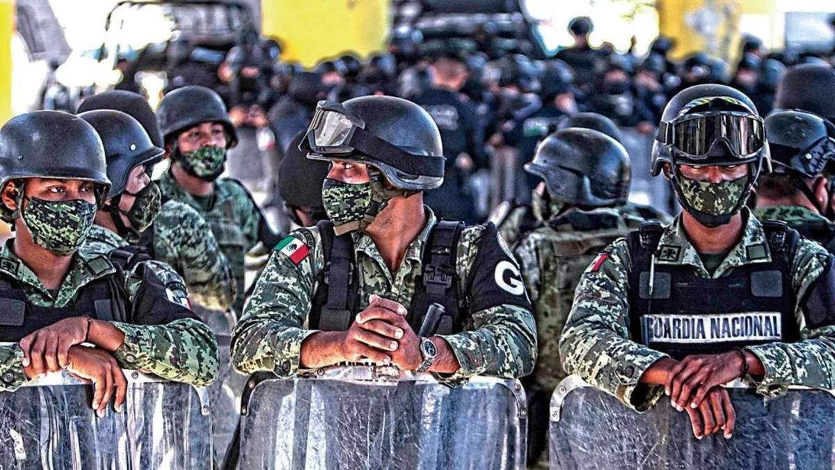 Elementos de la Guardia Nacional