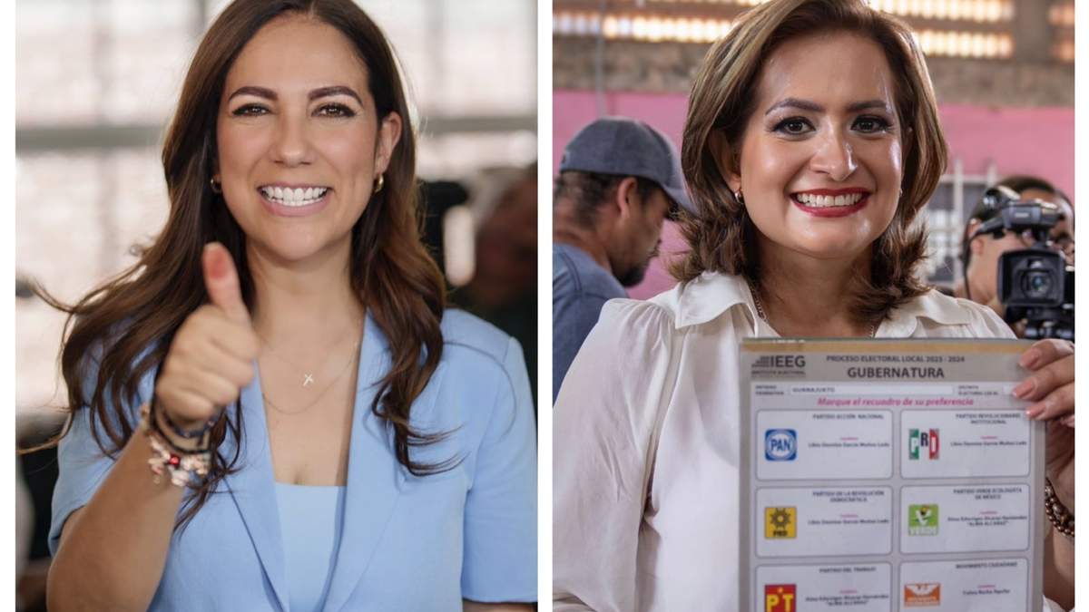 Libia García y Alma Alcaraz
