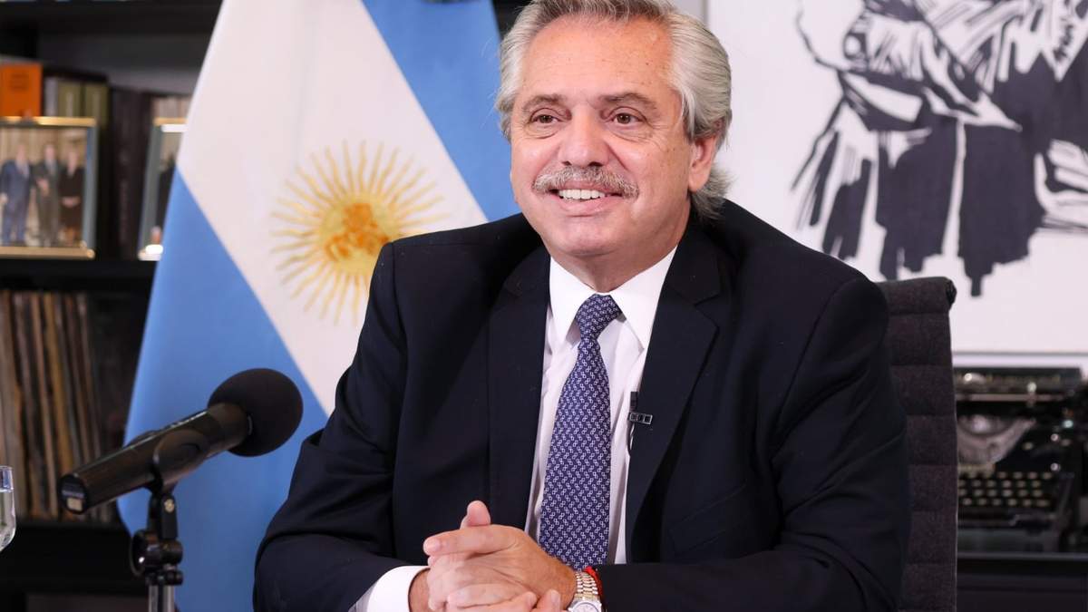 Alberto Fernández, presidente de la Nación. Fuente: (Twitter)