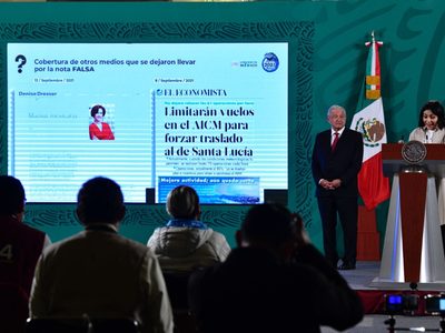 Exhiben como "falsas" noticias sobre el Cutzamala, "moches" en la CRE y Santa Lucía