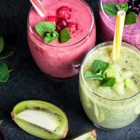 Batidos y smoothies de fruta, los más recomendados para el verano