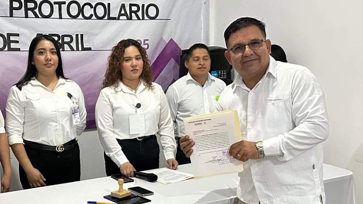 Germán Anuar Valencia, candidato a la alcaldía de Coxquihui