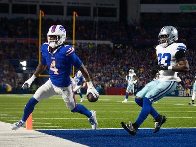 James Cook lidera un dominante ataque terrestre de Bills en paliza sobre Cowboys, por 31-10