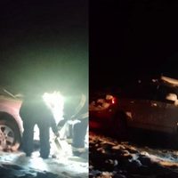 Una familia chilena fue rescatada en medio de un temporal de nieve en la ruta 13