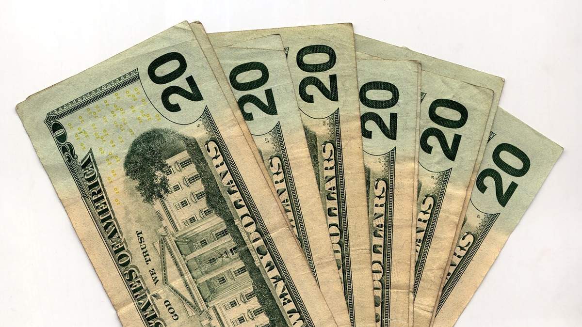 Billetes de 20 dólares