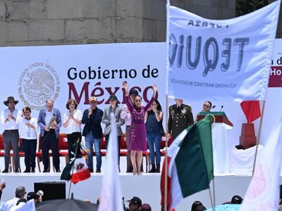 "Narcogobierno fue con Calderón": Sheinbaum acusa alianza del expresidente con un cártel de la droga