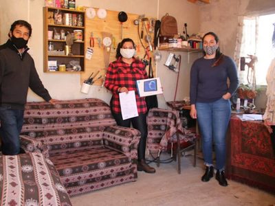 Emprendedoras de Zapala recibieron tablets para potenciar sus proyectos