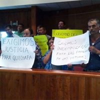 Comuneros de San Pedro Mártir Quiechapa recriminan a Murat por emboscada e inseguridad
