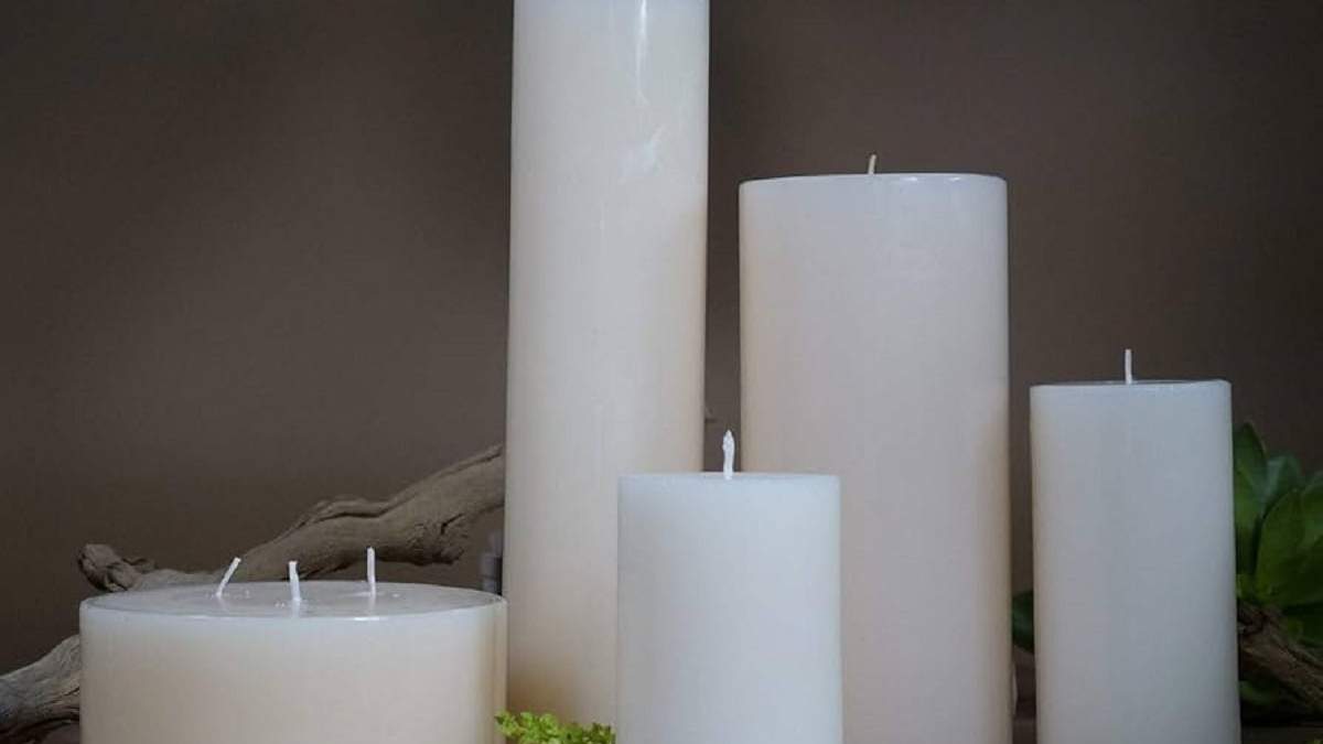 Cómo estampar velas. Fuente: (X)