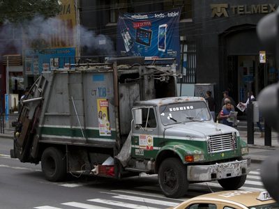 La gigantesca contaminación atmosférica en México
