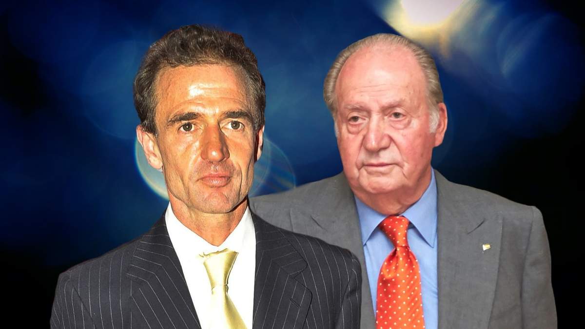 Alessandro Lequio y Juan Carlos I. Fuente: (Minuto Neuquén)