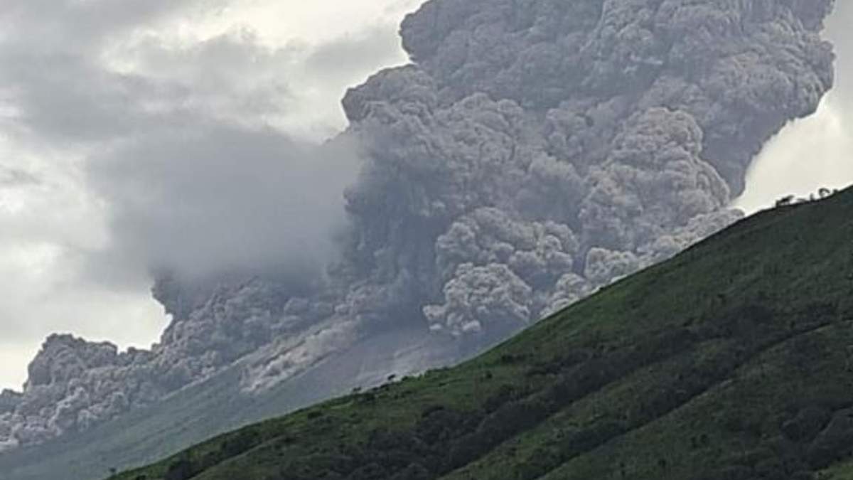 El volcán San Cristóbal