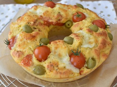 Torta mediterránea de queso: ponete la 10 y hacé esta receta ideal para acompañar las picadas