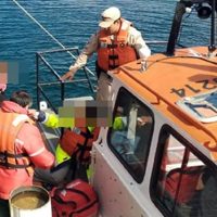 Prefectura rescató al pasajero de una excursión que tuvo un ataque de epilepsia
