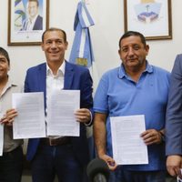 La Provincia y dos gremios estatales firmaron acuerdo de aumento salarial para 2023