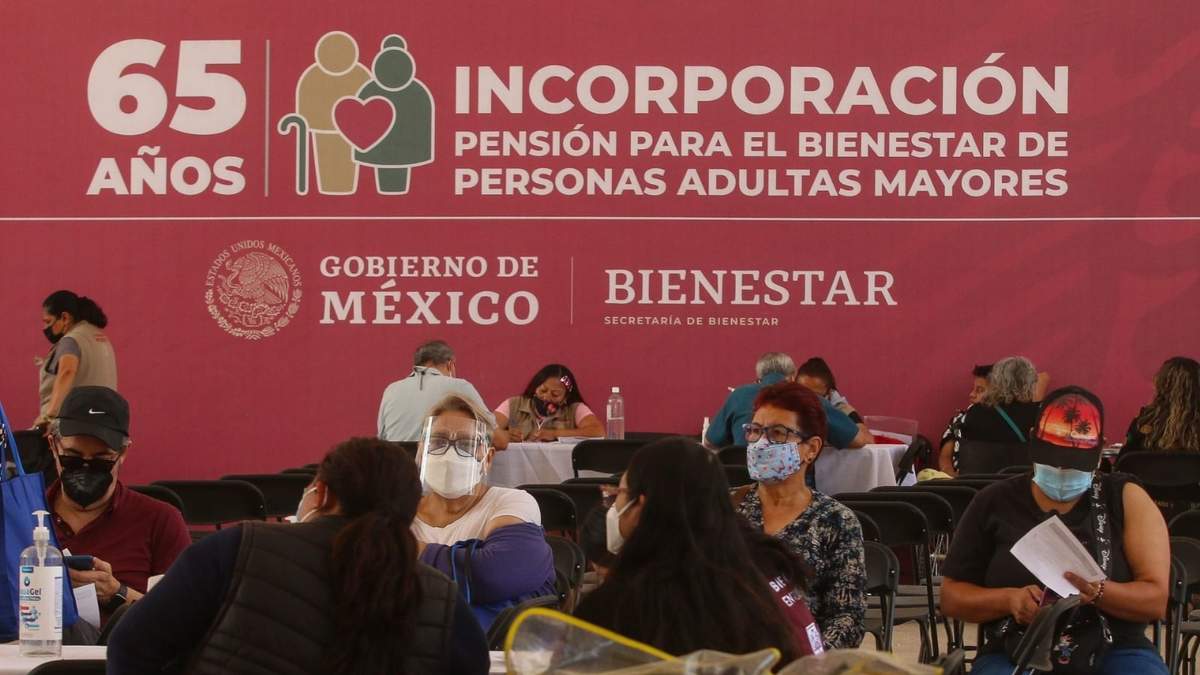 Registro de personas en la Pensión del Bienestar