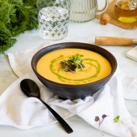 Crema de calabaza vegana: fácil para preparar este Otoño y comer algo calentito