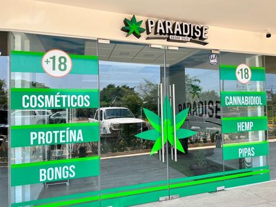 Abren en Tabasco sucursal de “Paradise”, la tienda de mariguana de Fox y Palazuelos