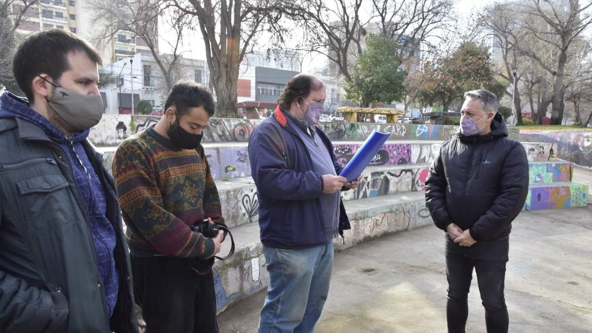 El anfiteatro "Gato Negro" será refaccionado. Fuente: (Twitter)