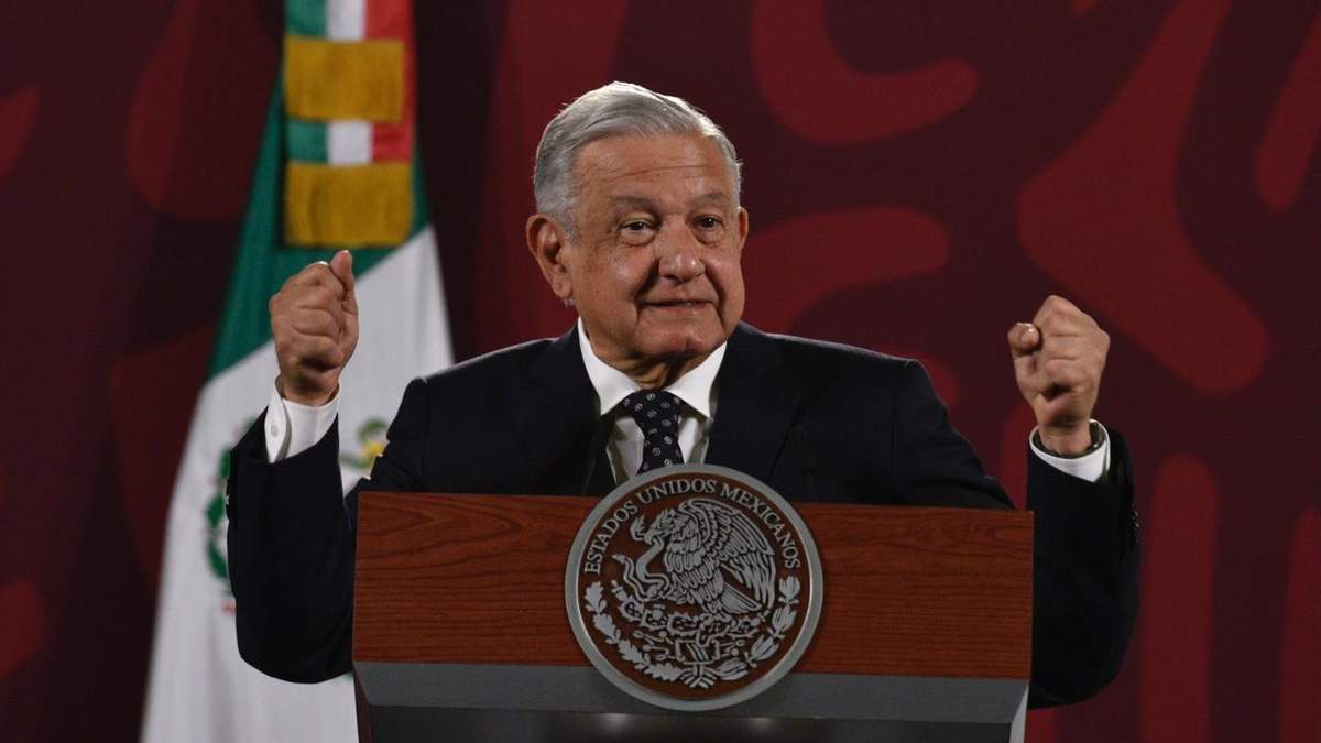 El presidente López Obrador