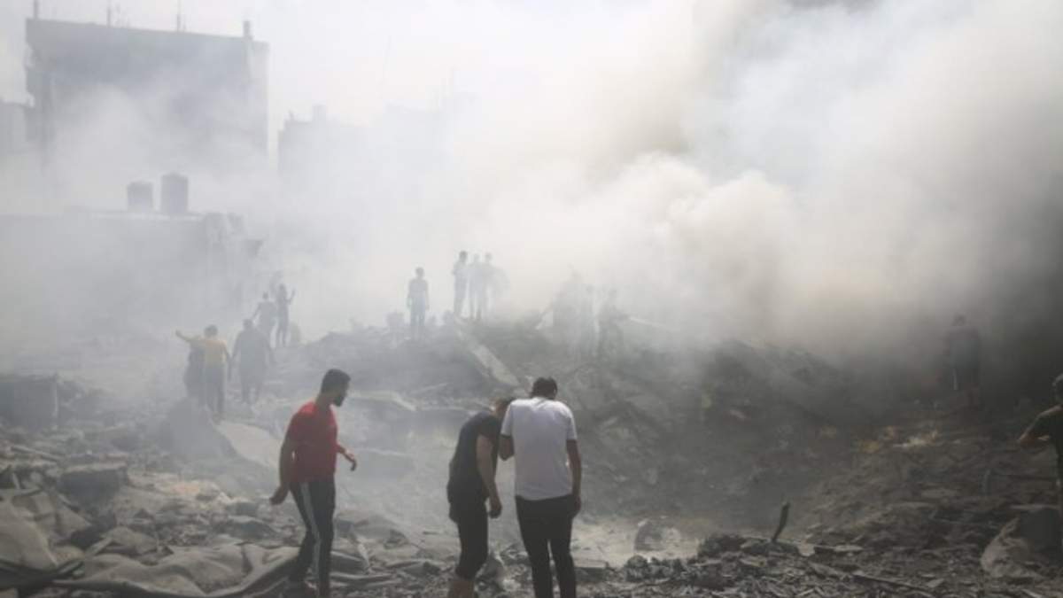 Daños por la destrucción de Israel - Hamás