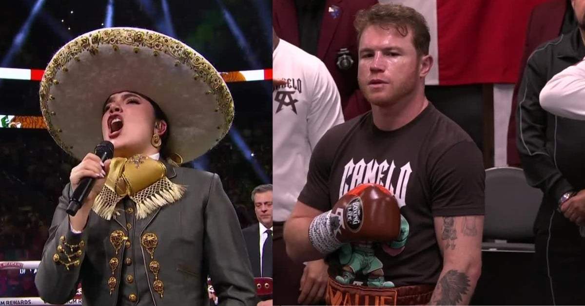 Camila Fernández y Saúl "el Canelo" Álvarez