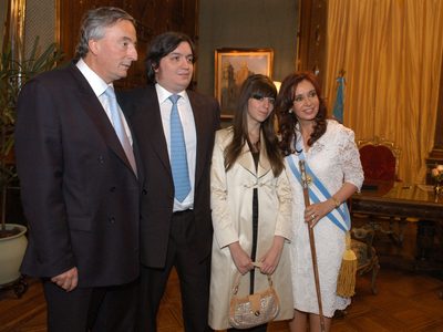 Cristina, Florencia y Máximo recordaron a Néstor Kirchner