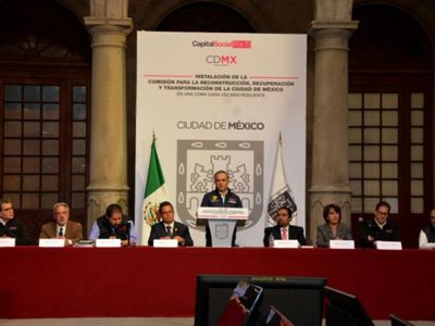 Mancera nombra comisionado para la reconstrucción de la CDMX