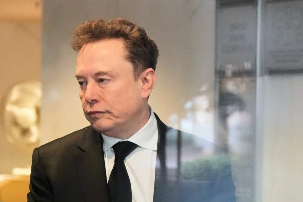 Elon Musk llega al Tribunal de Distrito de Estados Unidos en Oakland, California, el martes 28 de abril de 2026.