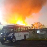 Se incendia bodega de la PGR en Cancún